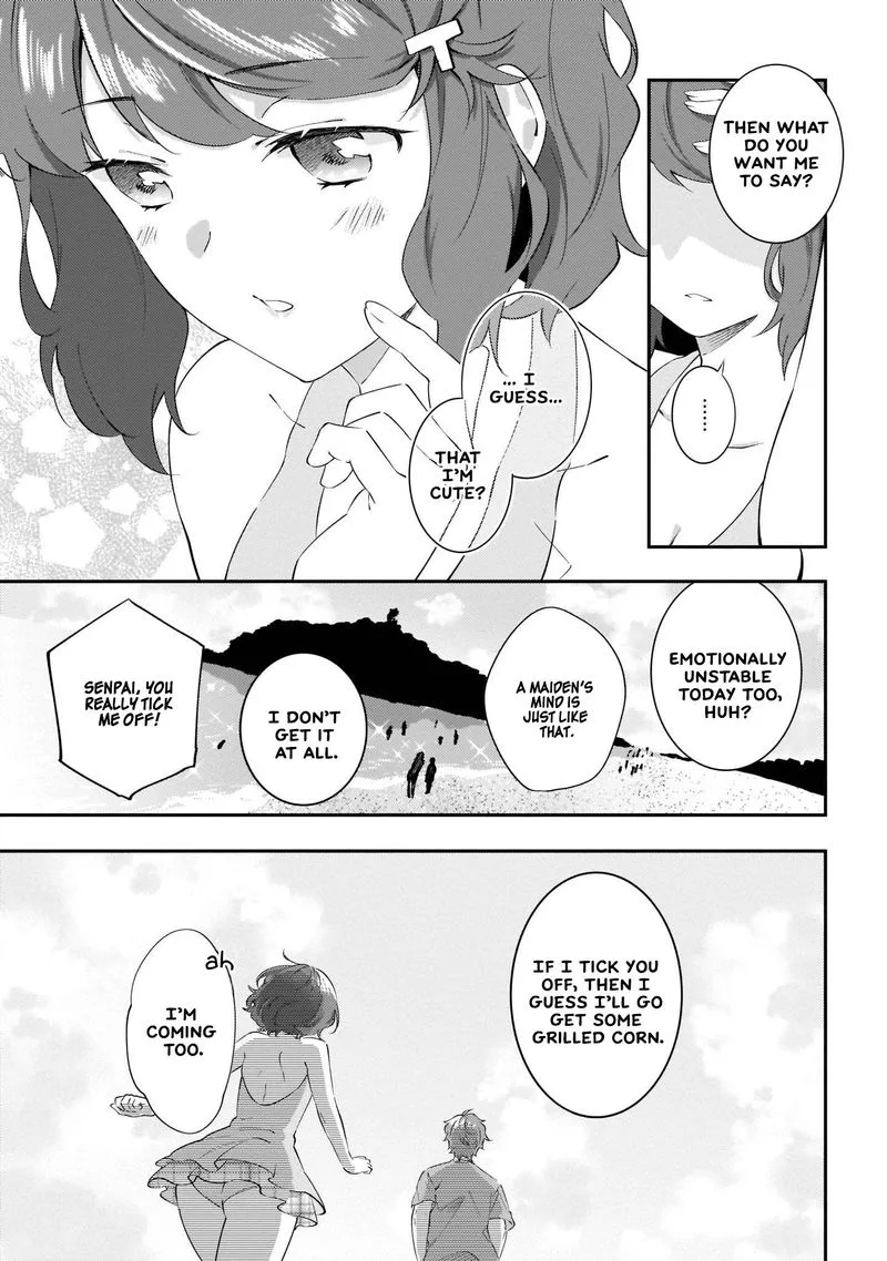 Seishun Buta Yaro wa Petit Devil Kouhai no Yume wo Minai Chapter 10 page 9