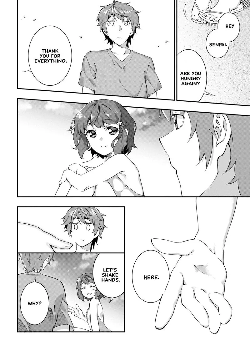 Seishun Buta Yaro wa Petit Devil Kouhai no Yume wo Minai Chapter 10 page 12