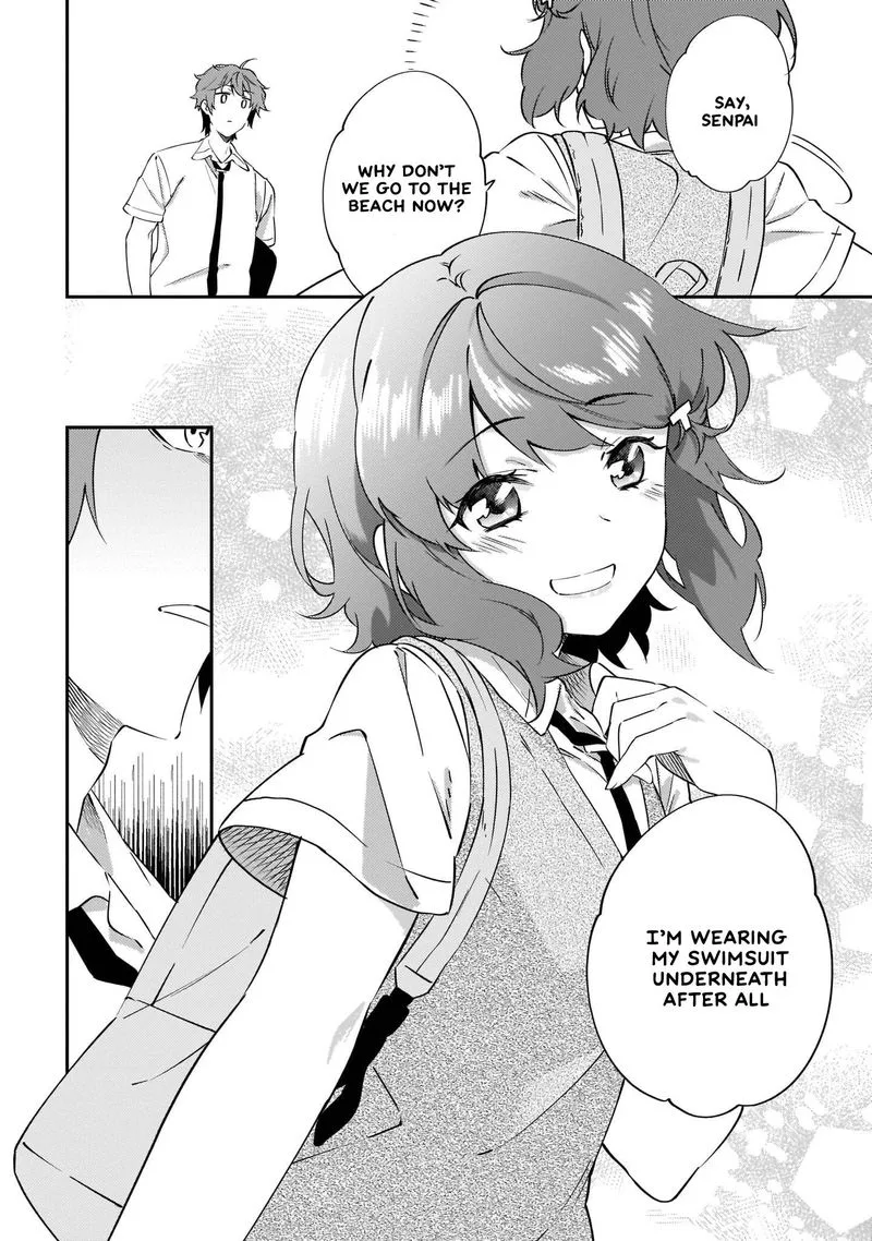 Seishun Buta Yaro wa Petit Devil Kouhai no Yume wo Minai Chapter 11 page 20