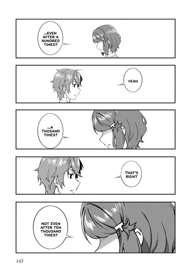 Seishun Buta Yaro wa Petit Devil Kouhai no Yume wo Minai Chapter 12 page 3