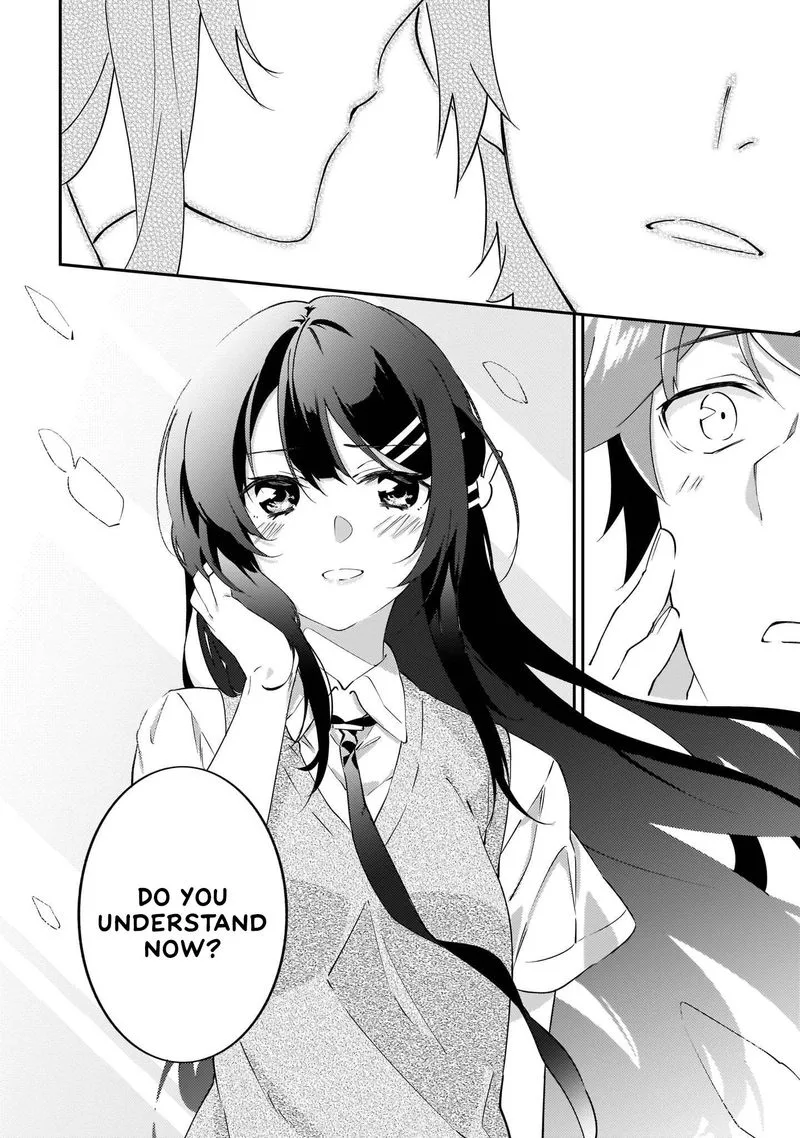 Seishun Buta Yaro wa Petit Devil Kouhai no Yume wo Minai Chapter 12 page 24