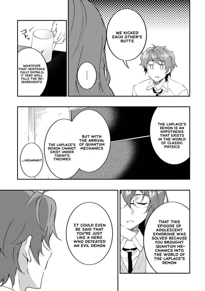 Seishun Buta Yaro wa Petit Devil Kouhai no Yume wo Minai Chapter 12 page 21