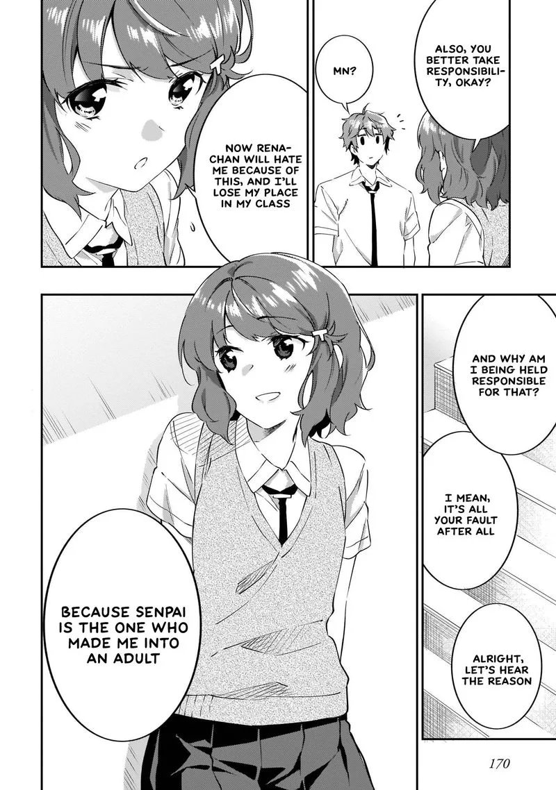 Seishun Buta Yaro wa Petit Devil Kouhai no Yume wo Minai Chapter 12 page 30