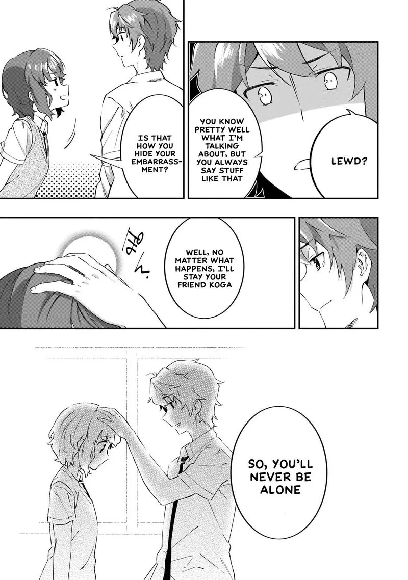Seishun Buta Yaro wa Petit Devil Kouhai no Yume wo Minai Chapter 12 page 31