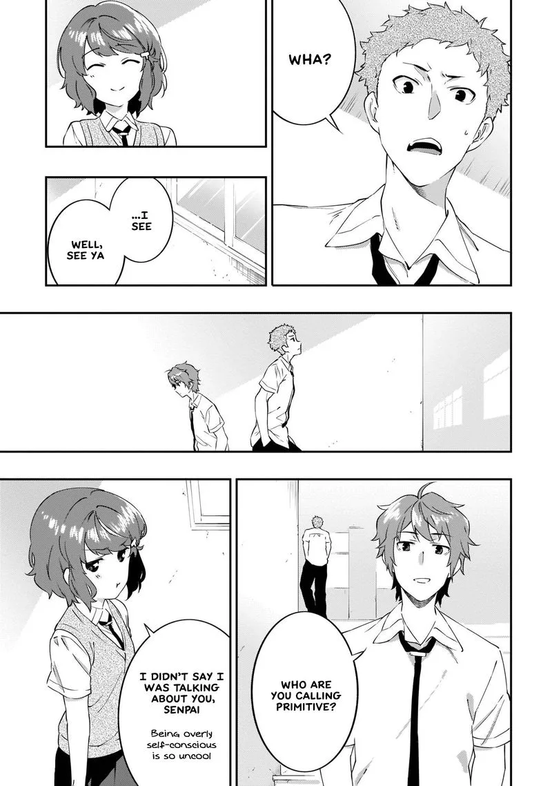 Seishun Buta Yaro wa Petit Devil Kouhai no Yume wo Minai Chapter 12 page 29