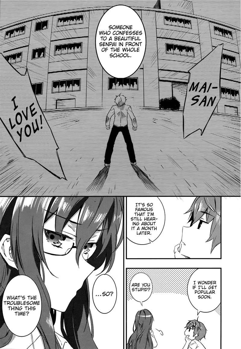 Seishun Buta Yaro wa Petit Devil Kouhai no Yume wo Minai Chapter 2 page 5