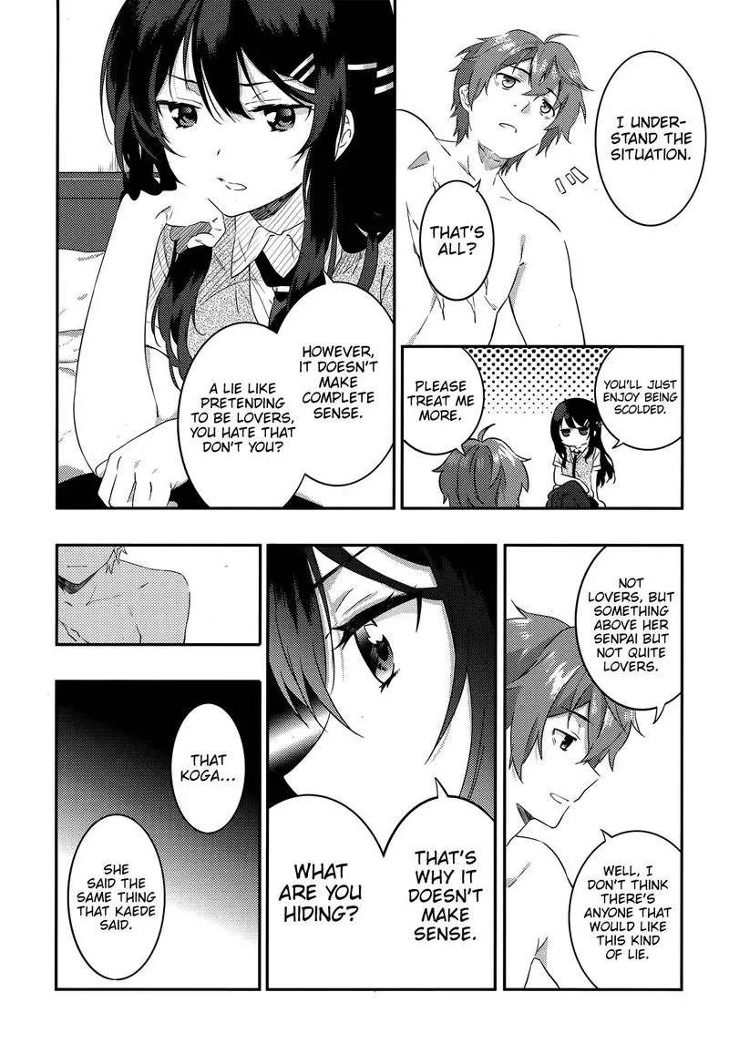Seishun Buta Yaro wa Petit Devil Kouhai no Yume wo Minai Chapter 4 page 16