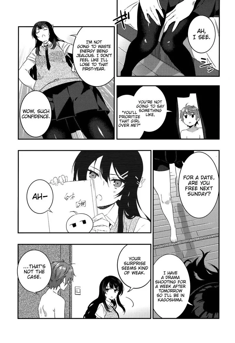 Seishun Buta Yaro wa Petit Devil Kouhai no Yume wo Minai Chapter 4 page 20