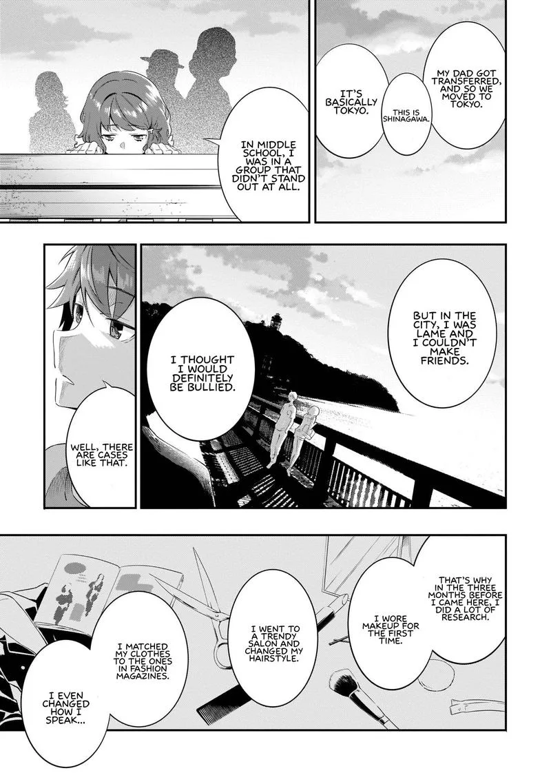 Seishun Buta Yaro wa Petit Devil Kouhai no Yume wo Minai Chapter 6 page 9