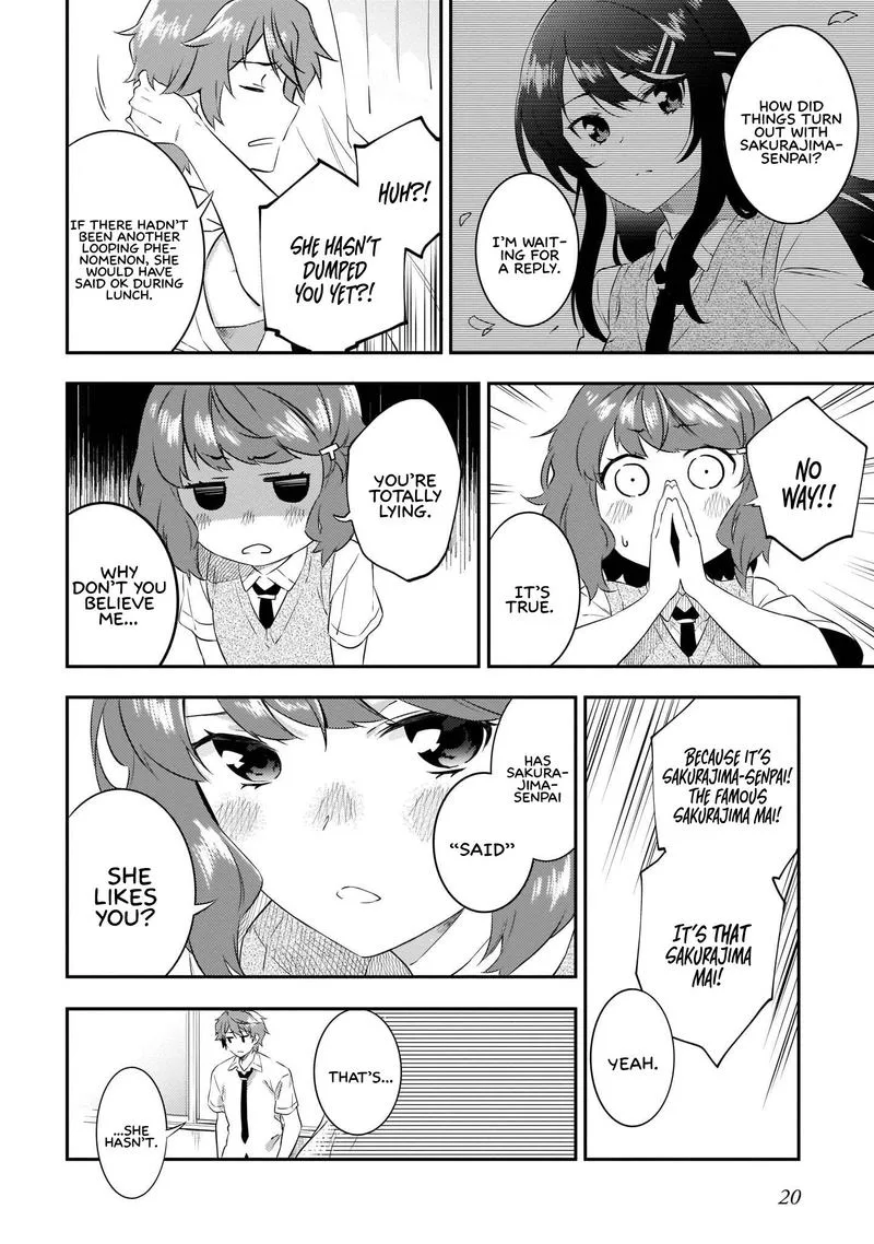 Seishun Buta Yaro wa Petit Devil Kouhai no Yume wo Minai Chapter 7 page 21
