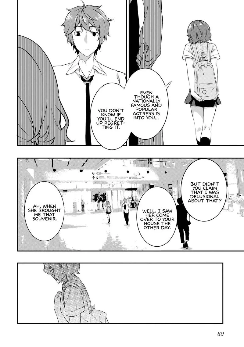 Seishun Buta Yaro wa Petit Devil Kouhai no Yume wo Minai Chapter 9 page 20