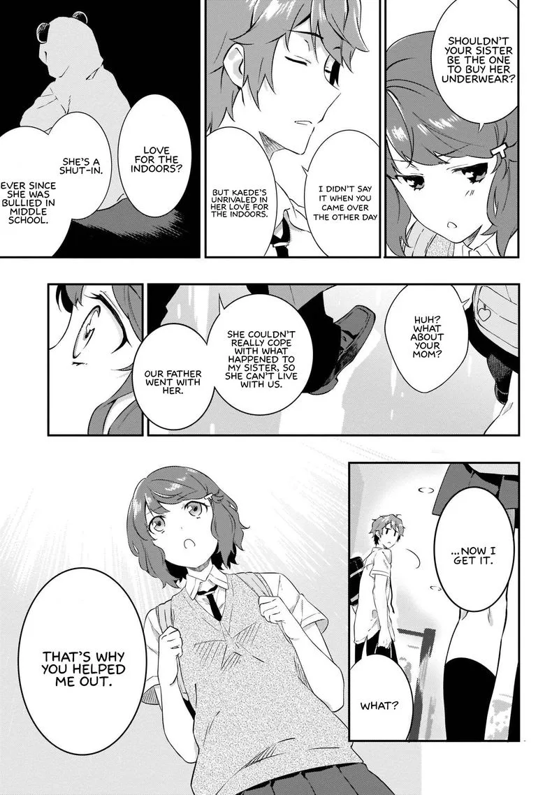 Seishun Buta Yaro wa Petit Devil Kouhai no Yume wo Minai Chapter 9 page 17