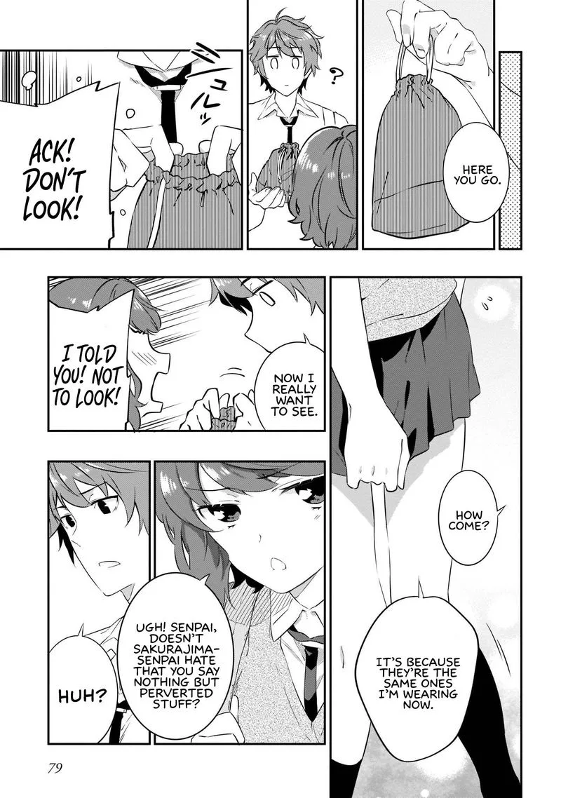 Seishun Buta Yaro wa Petit Devil Kouhai no Yume wo Minai Chapter 9 page 19