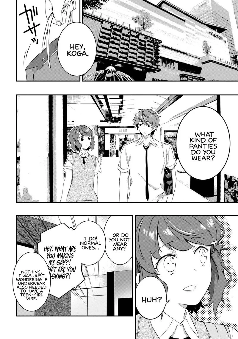 Seishun Buta Yaro wa Petit Devil Kouhai no Yume wo Minai Chapter 9 page 16