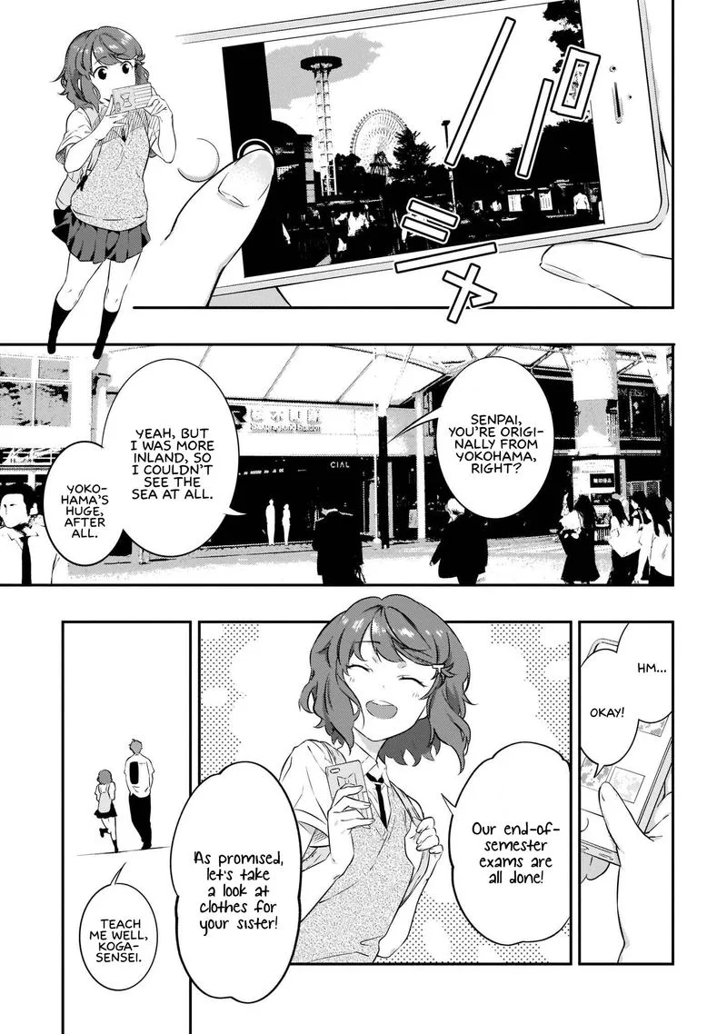 Seishun Buta Yaro wa Petit Devil Kouhai no Yume wo Minai Chapter 9 page 15
