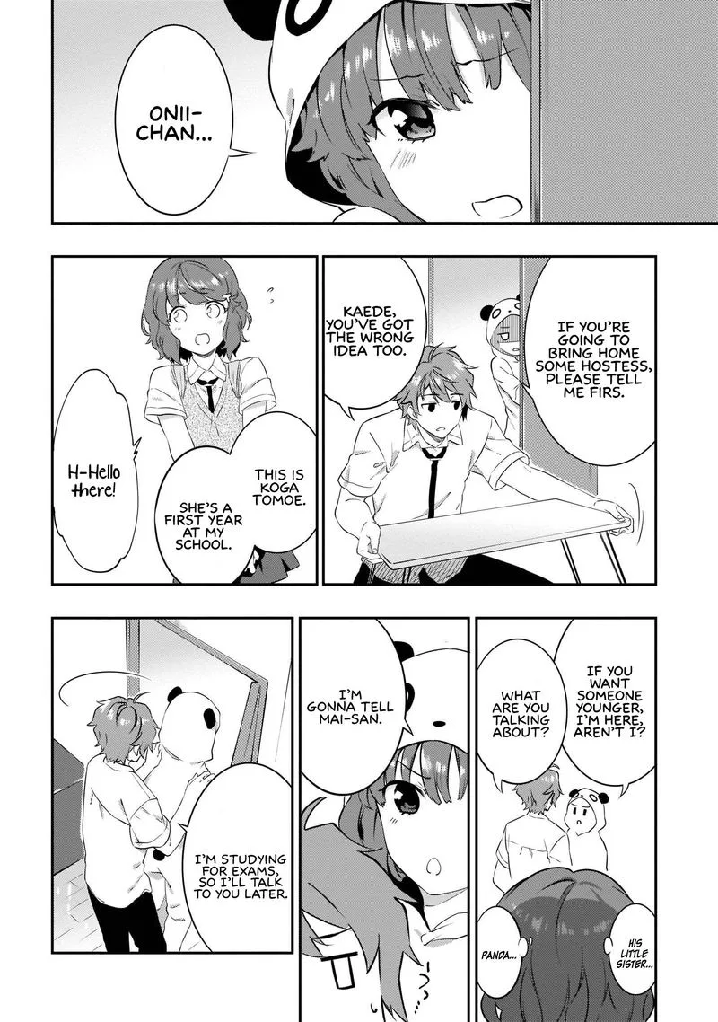 Seishun Buta Yaro wa Petit Devil Kouhai no Yume wo Minai Chapter 9 page 4