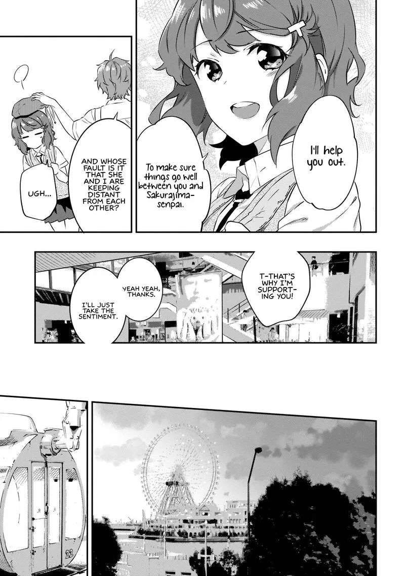Seishun Buta Yaro wa Petit Devil Kouhai no Yume wo Minai Chapter 9 page 21