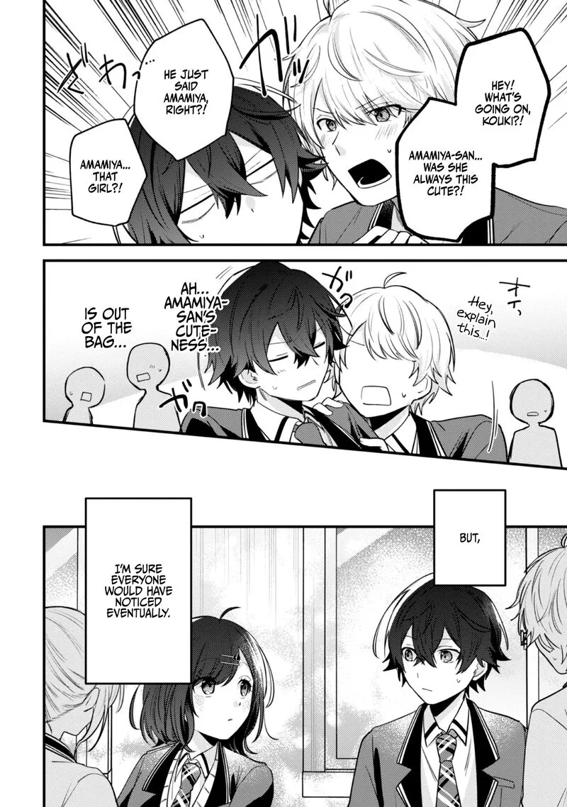 Sekai de Ichiban "Kawaii" Amamiya-san, Nibanme wa Ore. Chapter 13 page 27