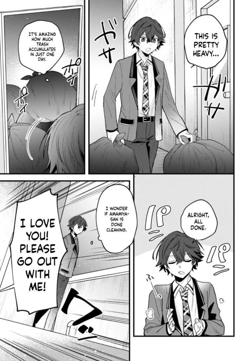 Sekai de Ichiban "Kawaii" Amamiya-san, Nibanme wa Ore. Chapter 14 page 17