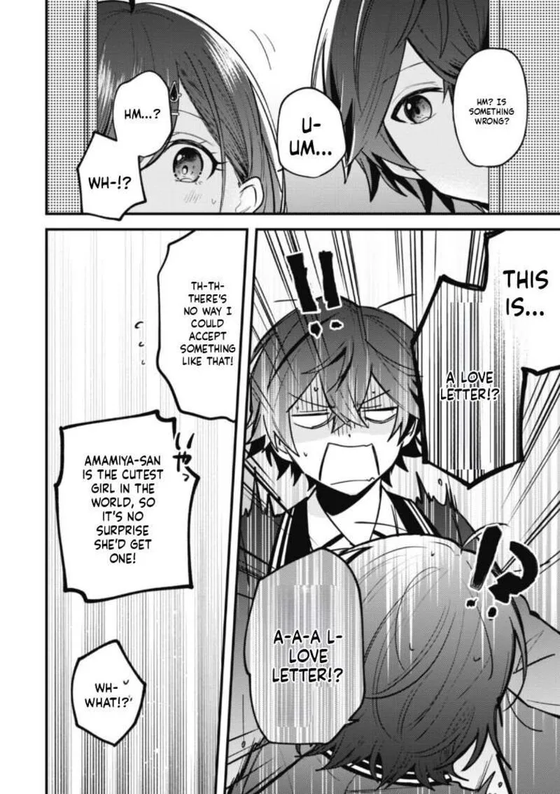 Sekai de Ichiban "Kawaii" Amamiya-san, Nibanme wa Ore. Chapter 14 page 10