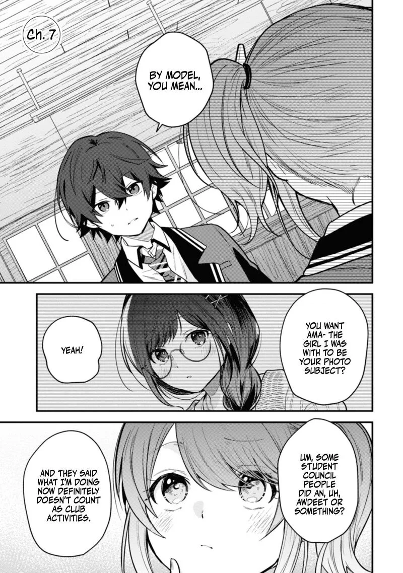 Sekai de Ichiban "Kawaii" Amamiya-san, Nibanme wa Ore. Chapter 7 page 1