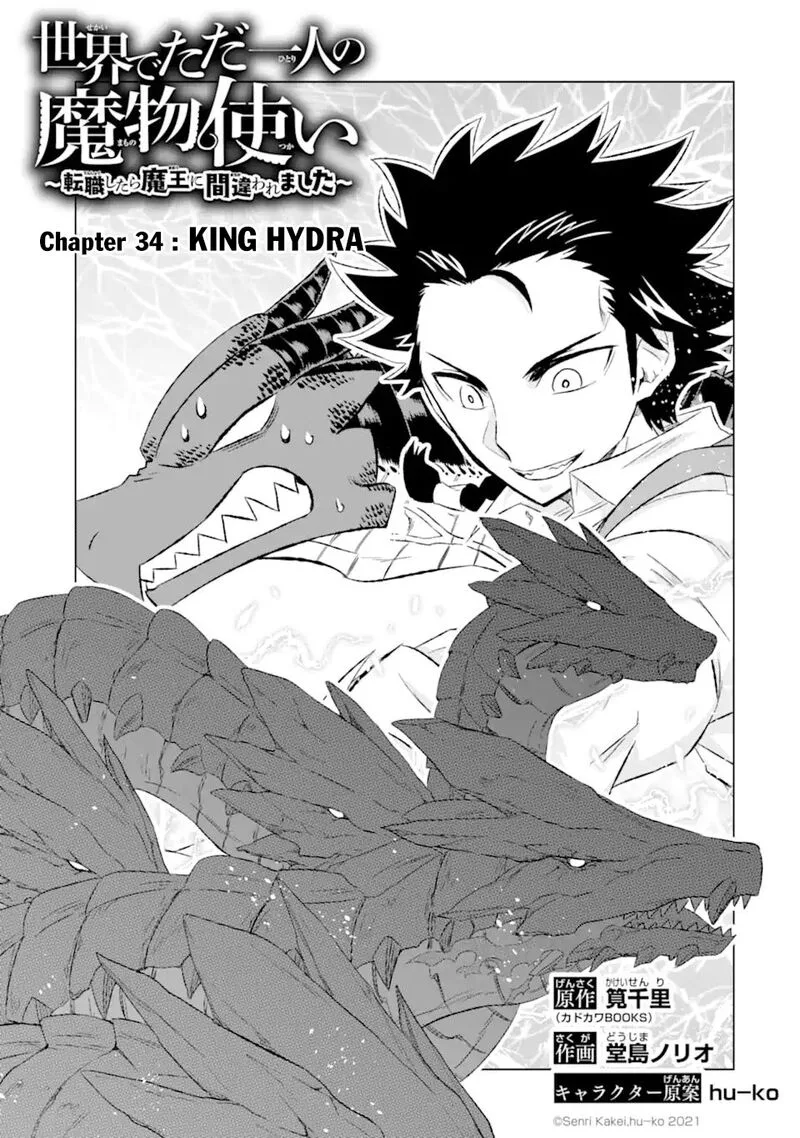 Sekai de Tada Hitori no Mamono Tsukai - Tenshoku Shitara Maou ni Machigawaremashita Chapter 34.1 page 3