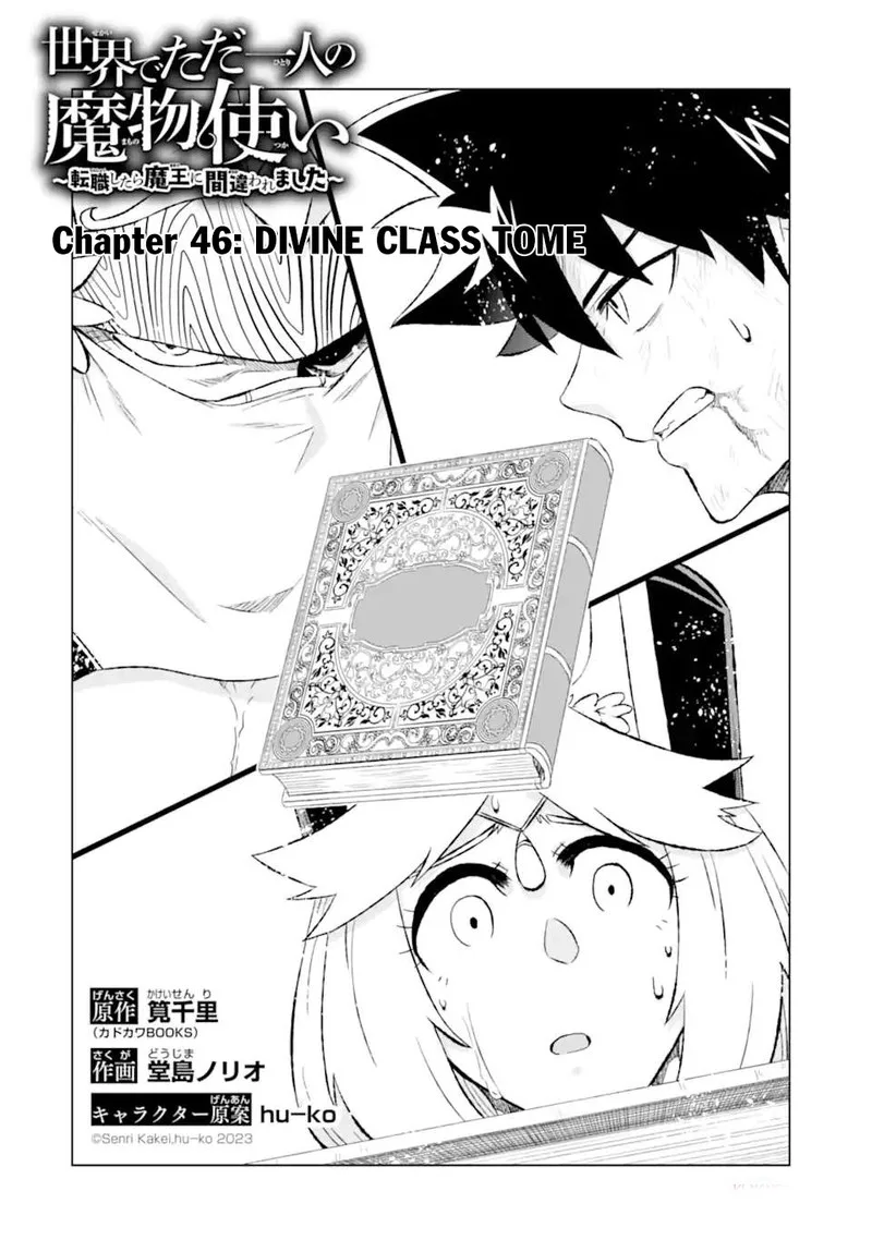 Sekai de Tada Hitori no Mamono Tsukai - Tenshoku Shitara Maou ni Machigawaremashita Chapter 46.1 page 2