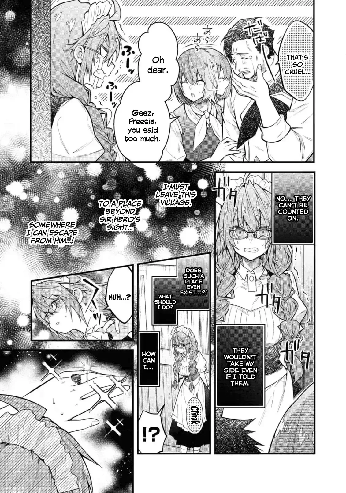 Sekai o Sukutta Saikyou Yuusha ni Stalker Sareru Mura Musume no Hanashi Chapter 1 page 22
