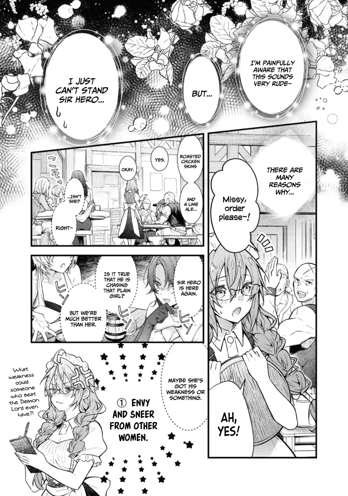 Sekai o Sukutta Saikyou Yuusha ni Stalker Sareru Mura Musume no Hanashi Chapter 1 page 8
