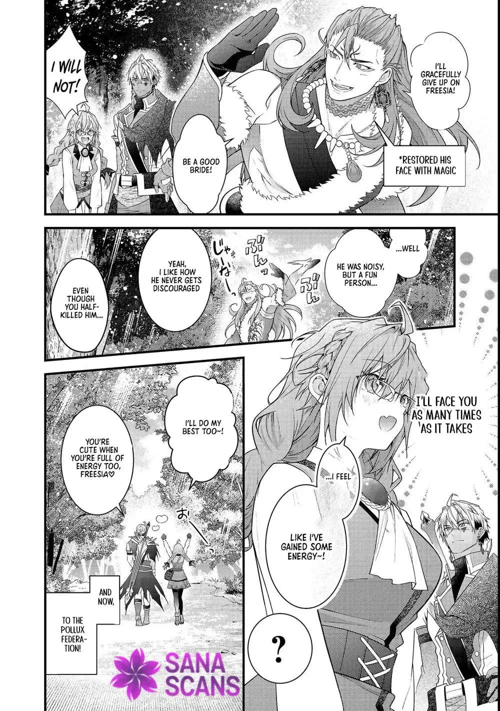 Sekai o Sukutta Saikyou Yuusha ni Stalker Sareru Mura Musume no Hanashi Chapter 13 page 34