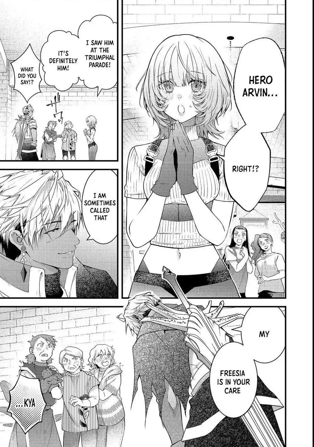 Sekai o Sukutta Saikyou Yuusha ni Stalker Sareru Mura Musume no Hanashi Chapter 14 page 21