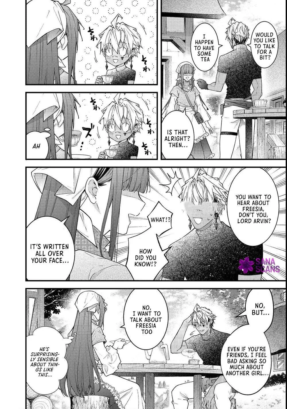 Sekai o Sukutta Saikyou Yuusha ni Stalker Sareru Mura Musume no Hanashi Chapter 17 page 4