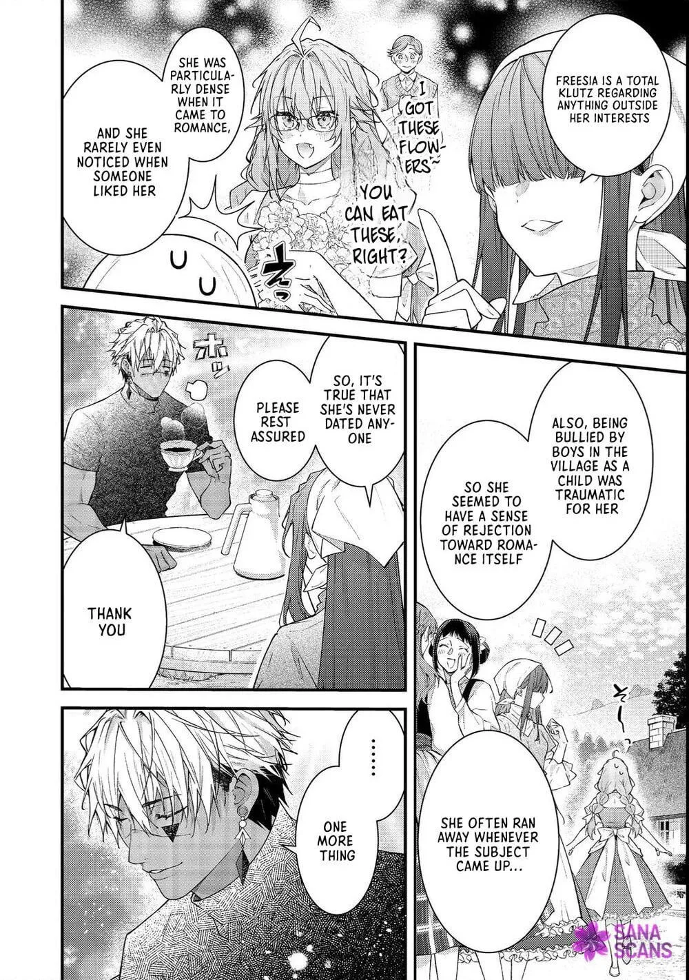 Sekai o Sukutta Saikyou Yuusha ni Stalker Sareru Mura Musume no Hanashi Chapter 17 page 8
