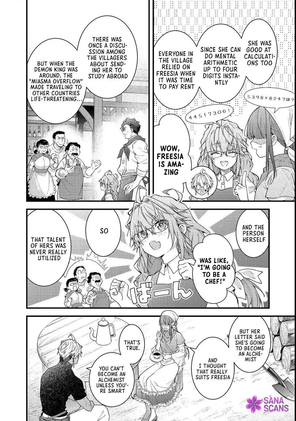 Sekai o Sukutta Saikyou Yuusha ni Stalker Sareru Mura Musume no Hanashi Chapter 17 page 6