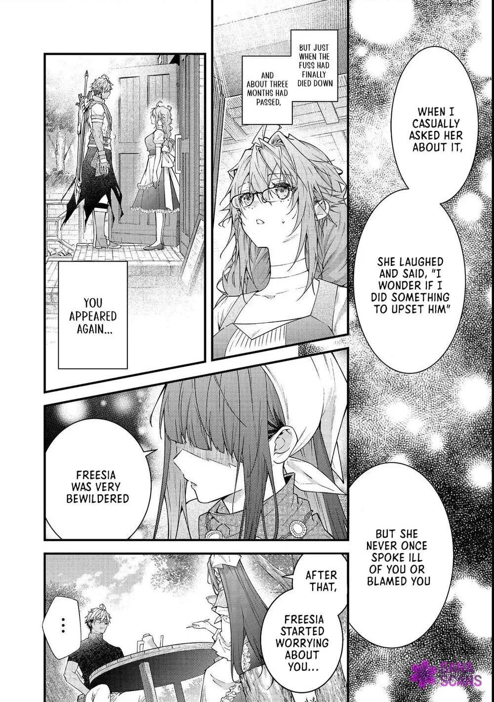 Sekai o Sukutta Saikyou Yuusha ni Stalker Sareru Mura Musume no Hanashi Chapter 17 page 12