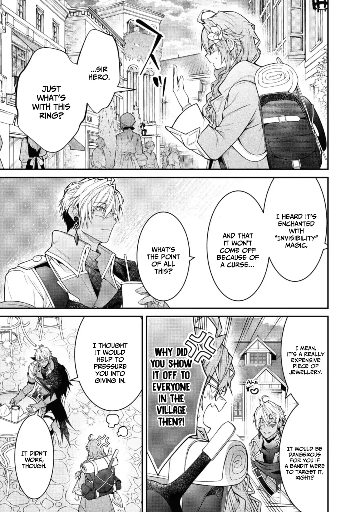 Sekai o Sukutta Saikyou Yuusha ni Stalker Sareru Mura Musume no Hanashi Chapter 3 page 21