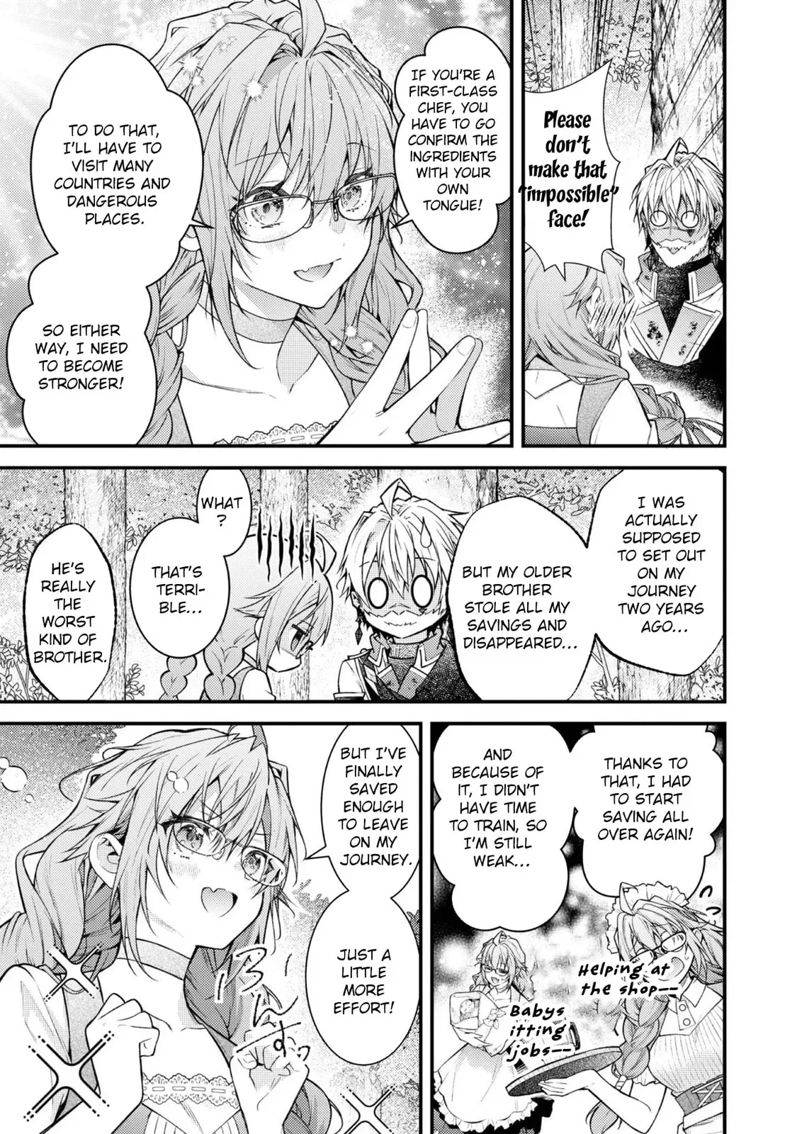 Sekai o Sukutta Saikyou Yuusha ni Stalker Sareru Mura Musume no Hanashi Chapter 7 page 13