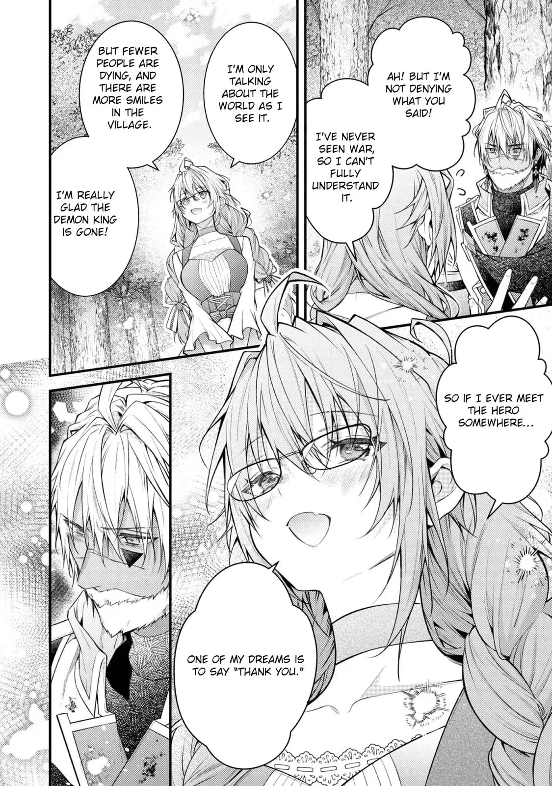 Sekai o Sukutta Saikyou Yuusha ni Stalker Sareru Mura Musume no Hanashi Chapter 7 page 18