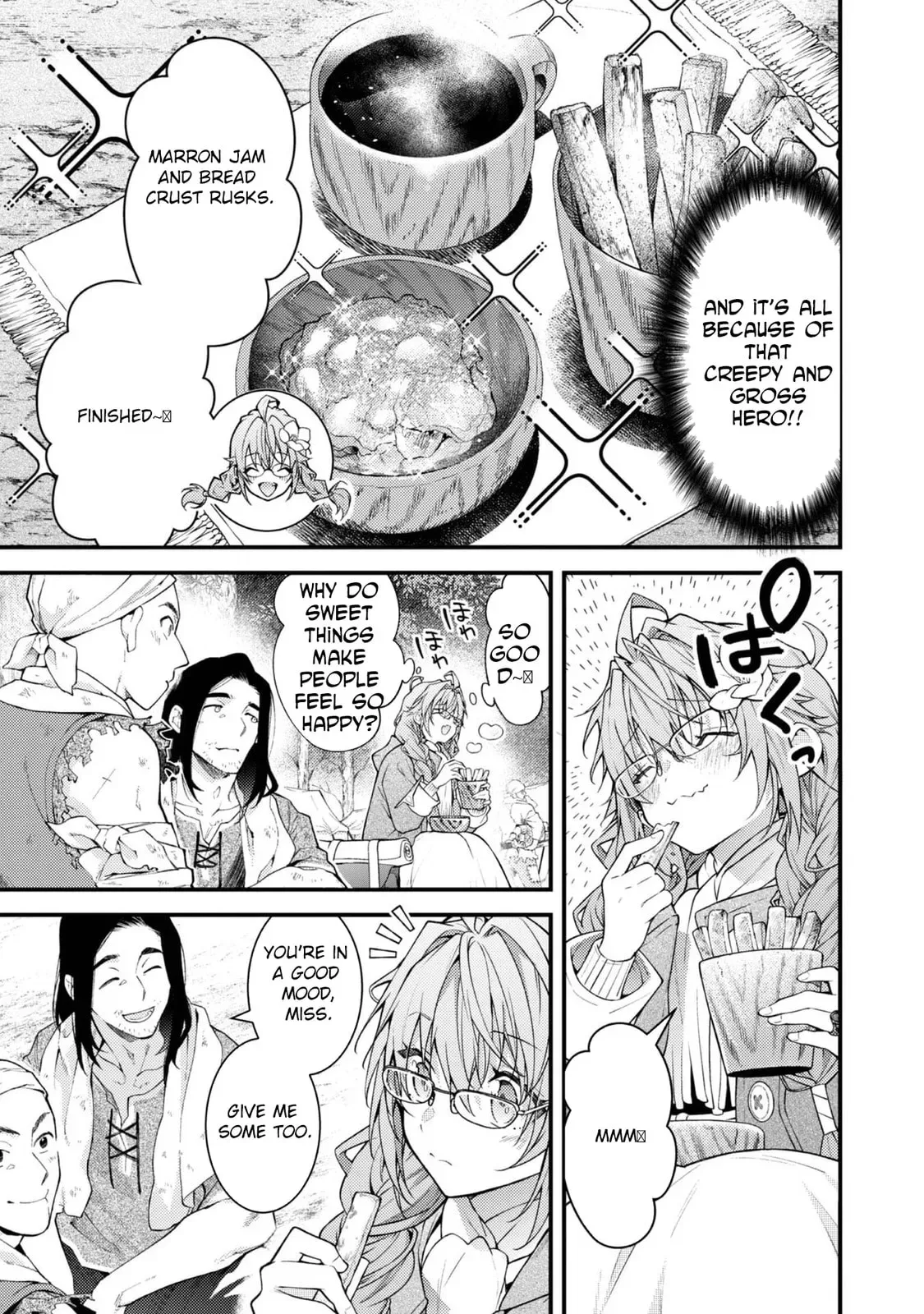Sekai o Sukutta Saikyou Yuusha ni Stalker Sareru Mura Musume no Hanashi Chapter 8 page 3