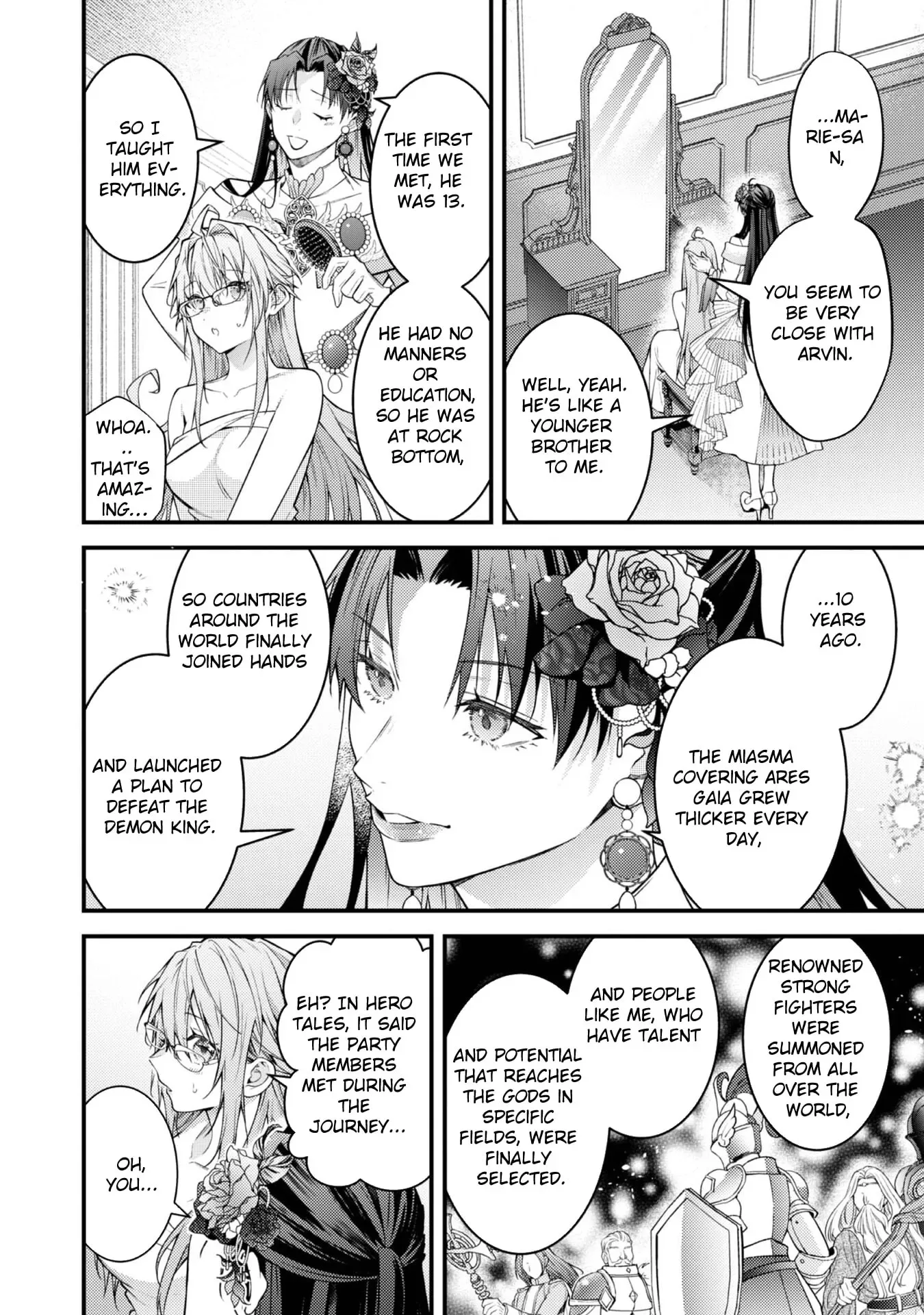 Sekai o Sukutta Saikyou Yuusha ni Stalker Sareru Mura Musume no Hanashi Chapter 9 page 6