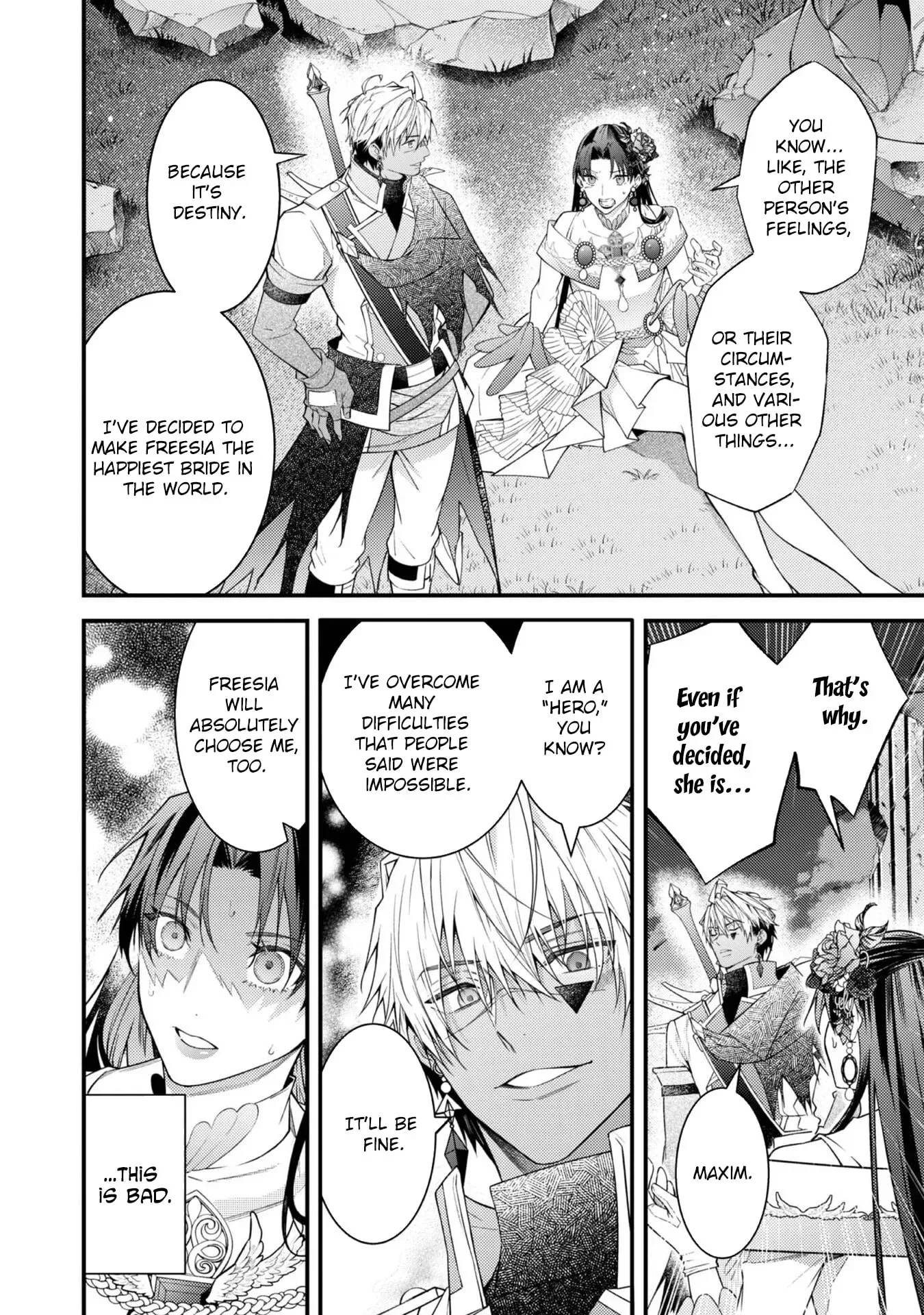 Sekai o Sukutta Saikyou Yuusha ni Stalker Sareru Mura Musume no Hanashi Chapter 9 page 28