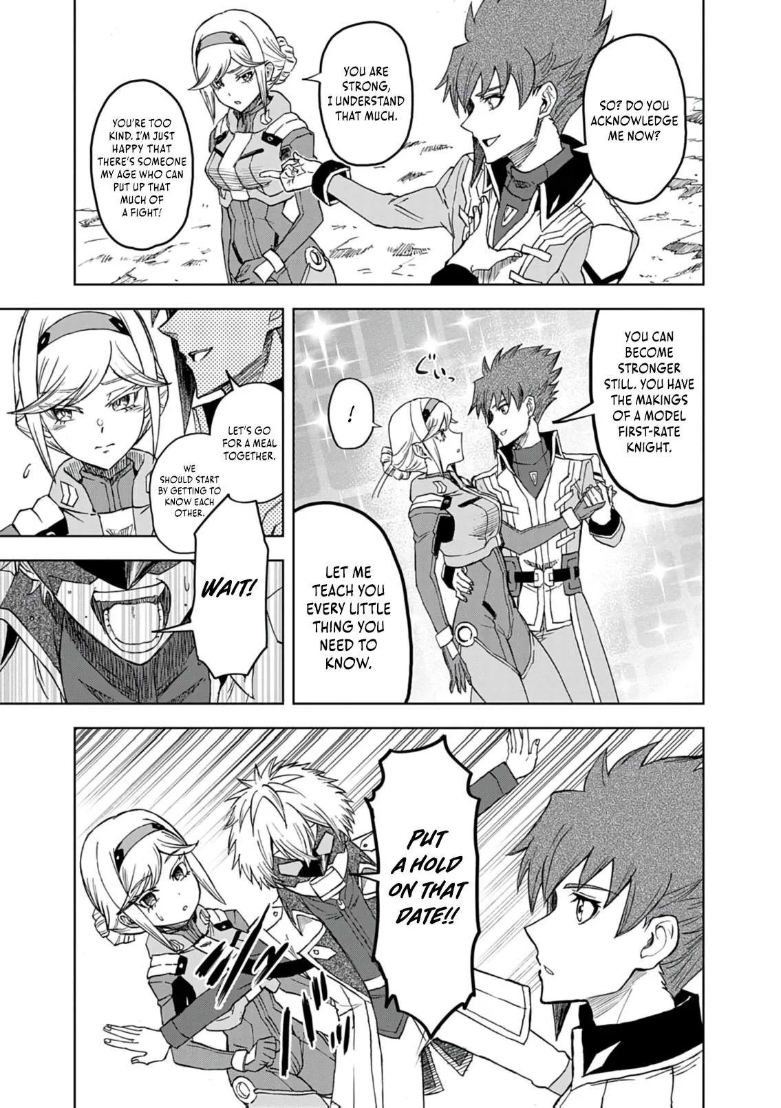 Sekai Saikyou no Kishi wa, Kanarazu Shinu Heroine wo Sukuu Tame Isekai Demo Saikyou no Kishi to Naru - Ryoutei ni Hana wo, Ryoute ni Ken wo Chapter 18 page 4