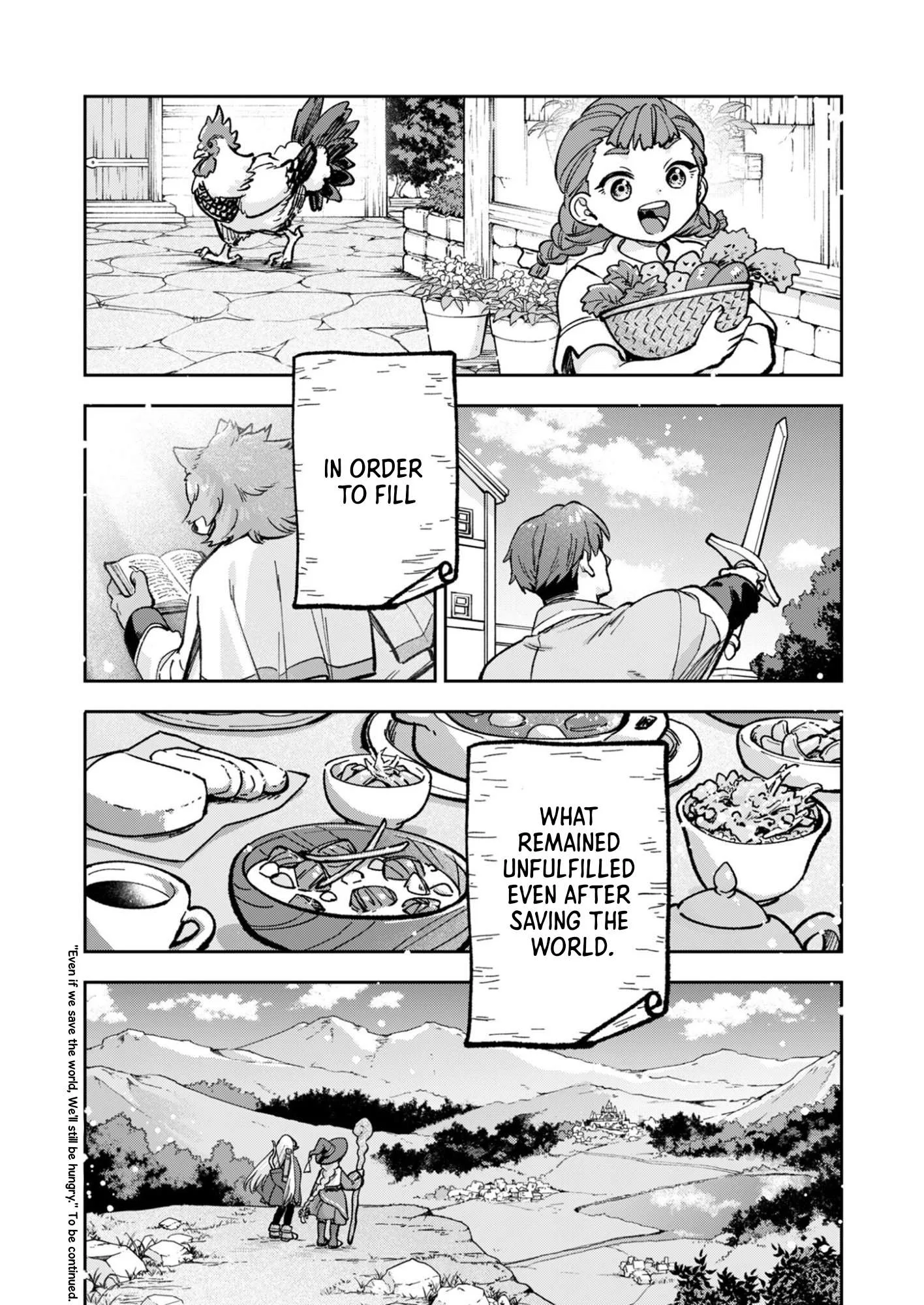 Sekai wo Sukutte mo Onaka wa Suku kara Chapter 1 page 35