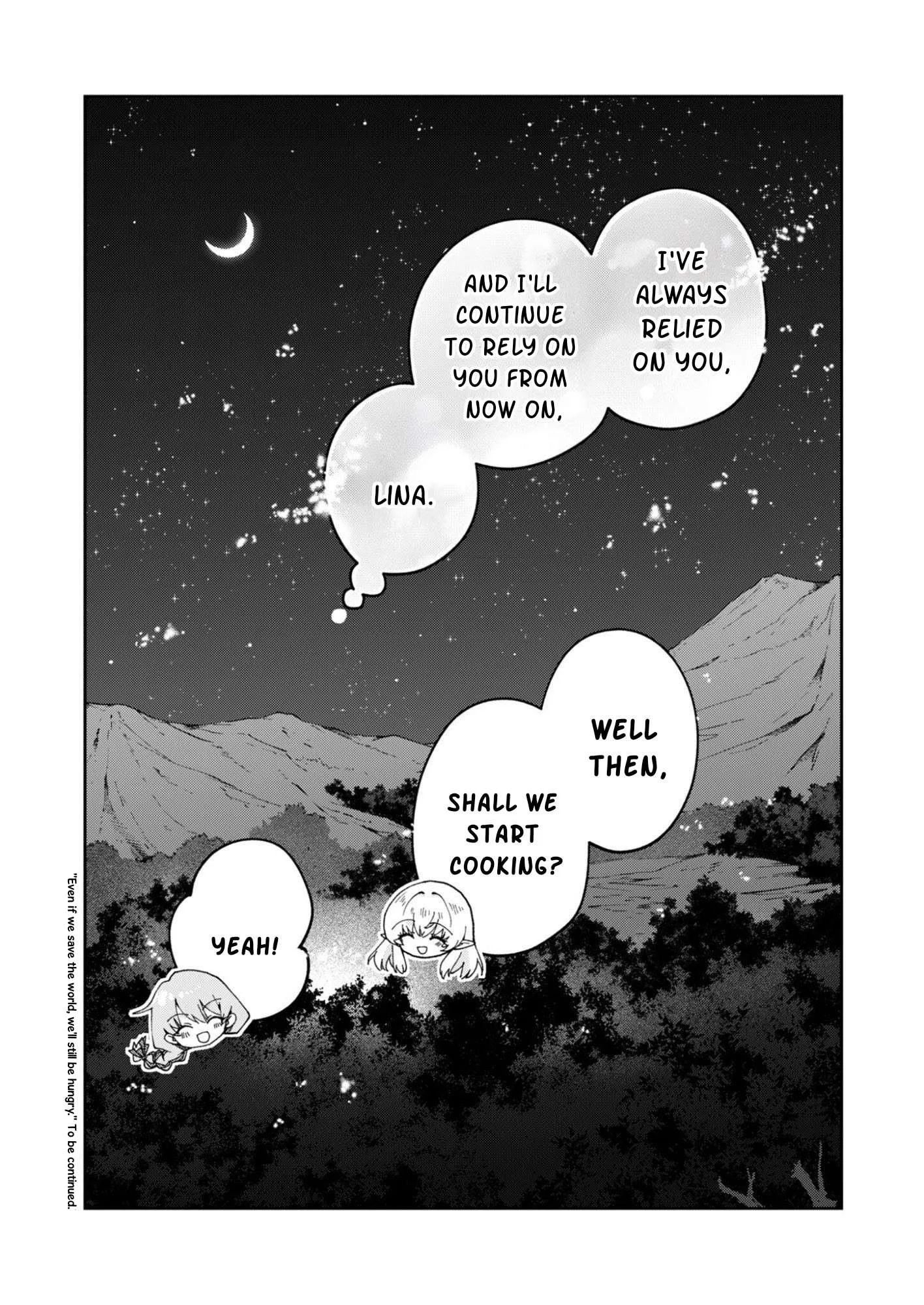Sekai wo Sukutte mo Onaka wa Suku kara Chapter 3 page 35