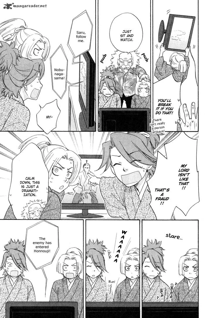 Sengoku Danshi Hana no Ran Chapter 3 page 37