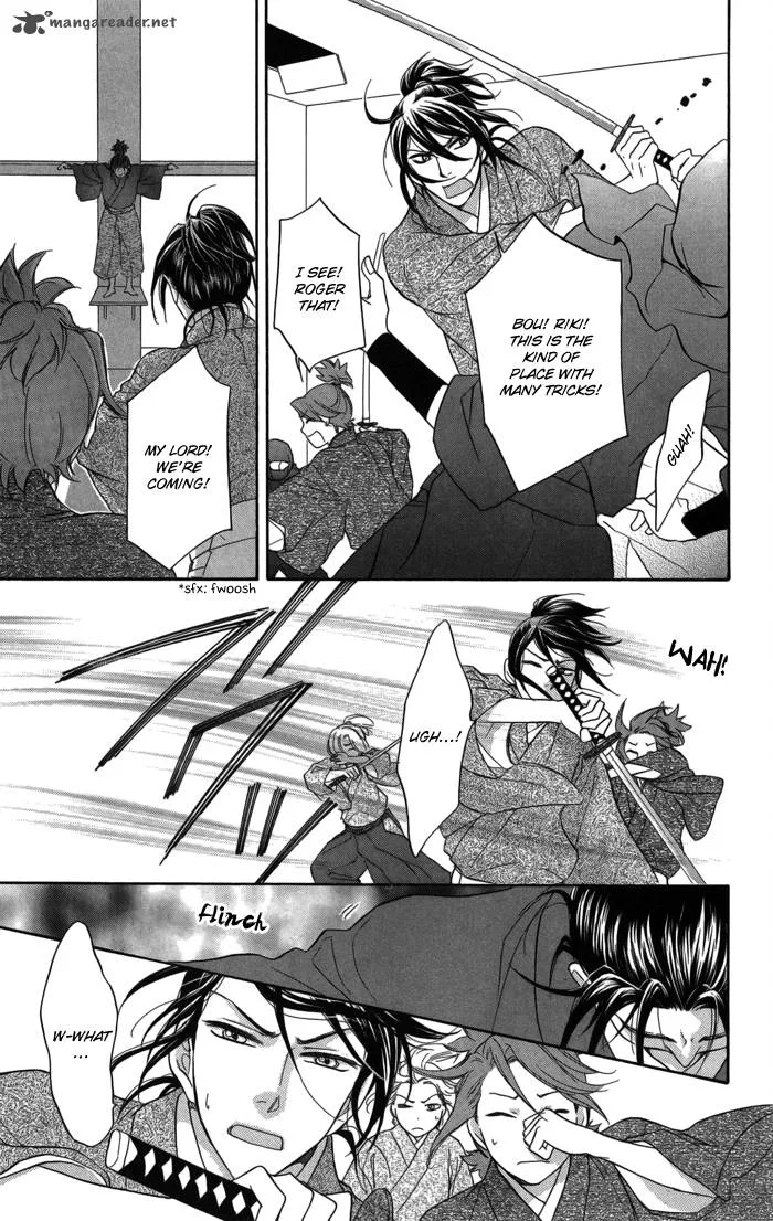 Sengoku Danshi Hana no Ran Chapter 9 page 33