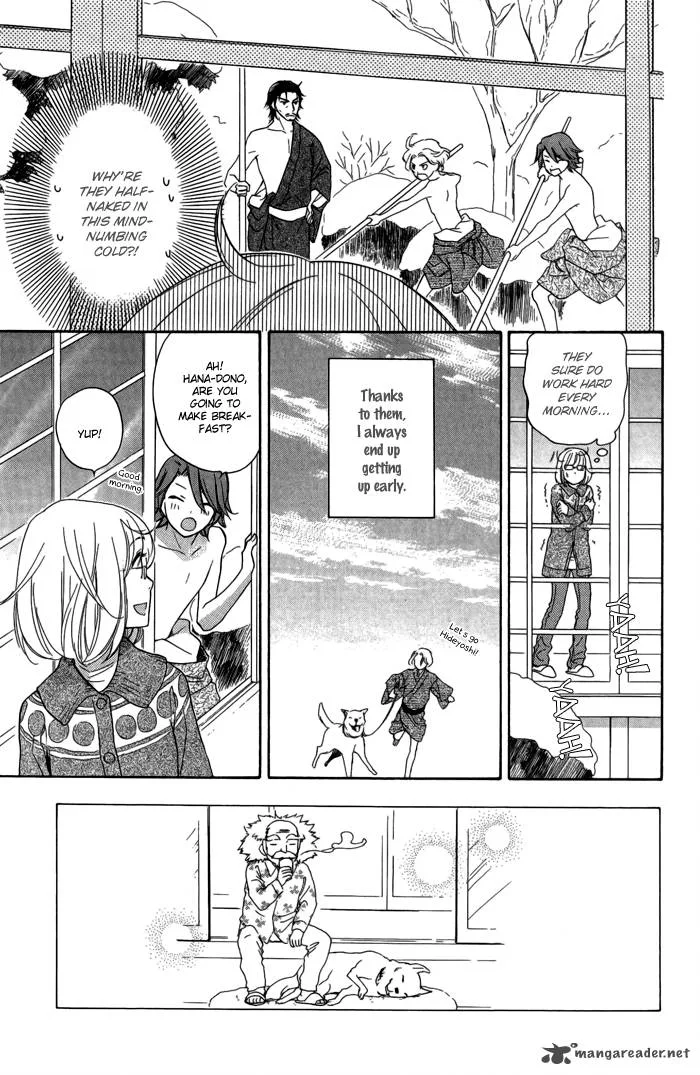 Sengoku Danshi Hana no Ran Chapter 9 page 7