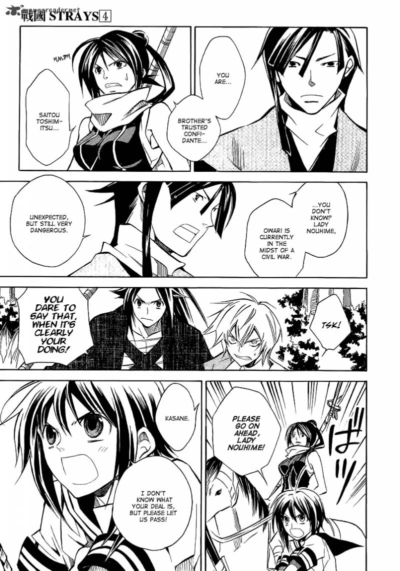 Sengoku Strays Chapter 14 page 11