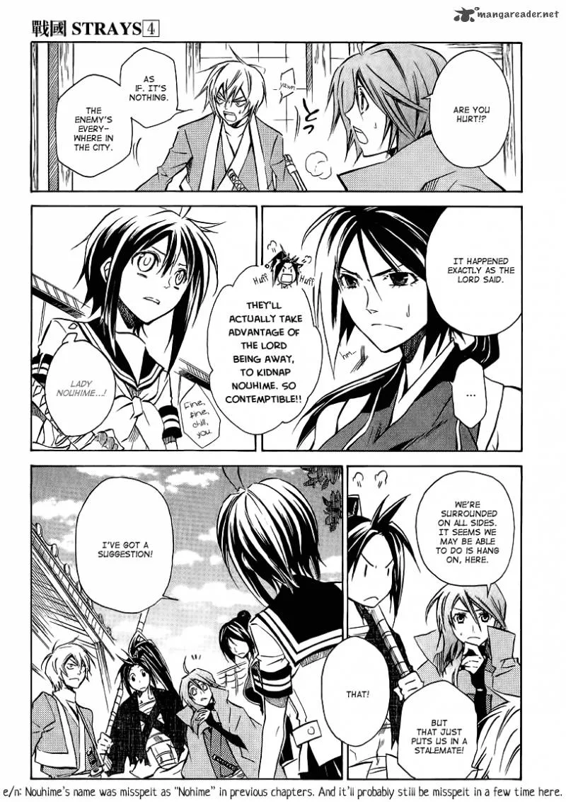 Sengoku Strays Chapter 14 page 3