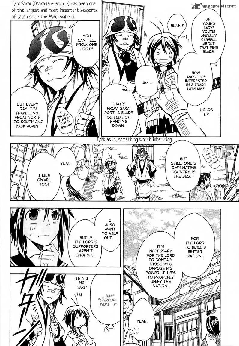 Sengoku Strays Chapter 23 page 22